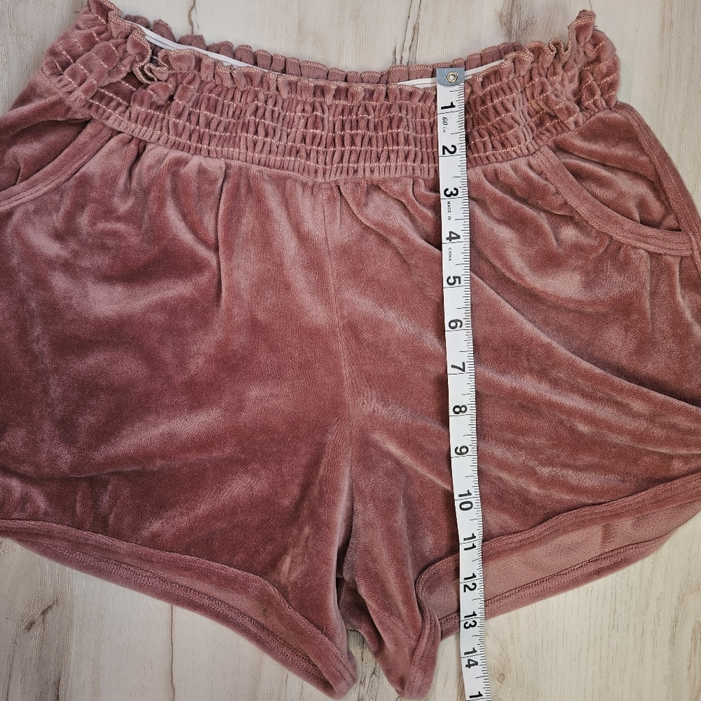 Savvi Women’s Valore Shorts S • Ultra Soft Blush Pink Sporty Lounge Shorts - Picture 4 of 8
